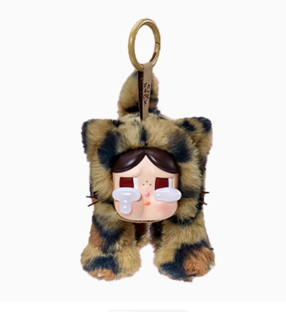 crybaby leopard cat bag pandent