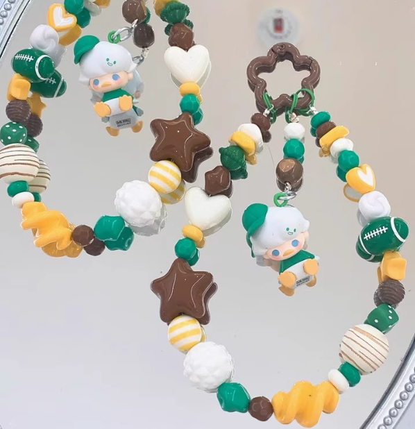 popmart DIY mobile phone chain