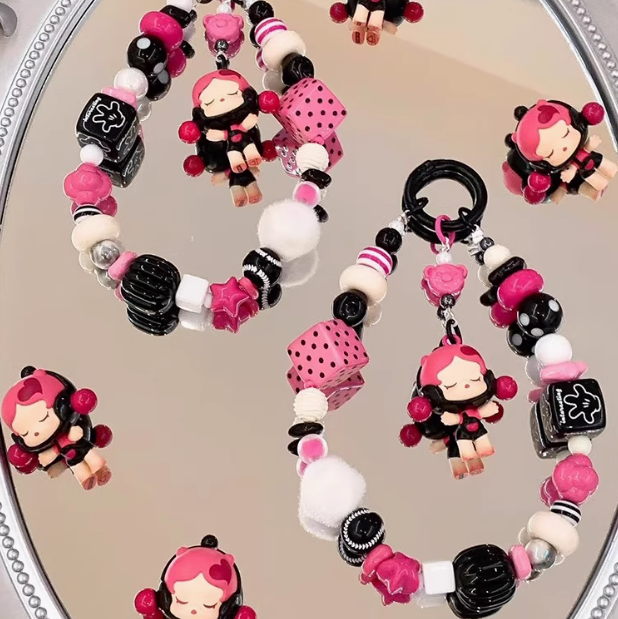 popmart DIY mobile phone chain