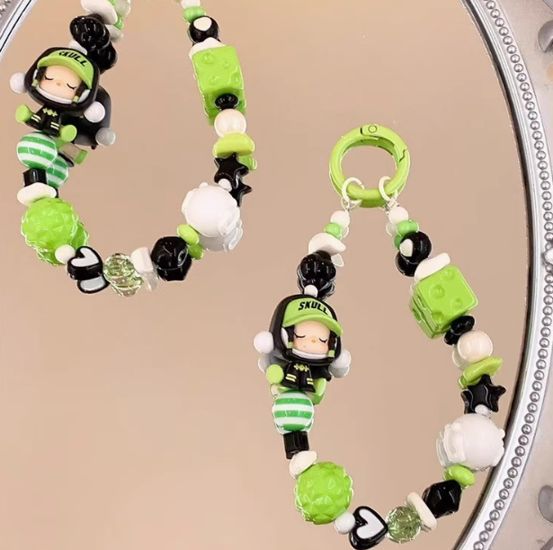 popmart DIY mobile phone chain