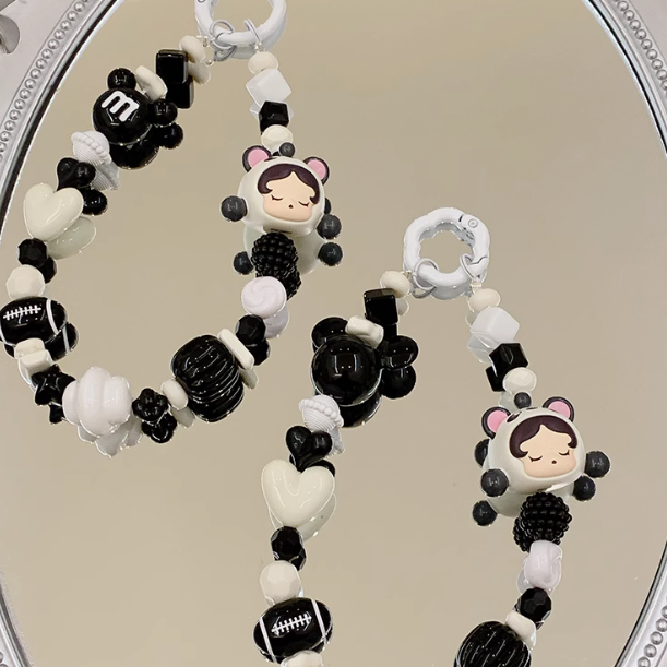 popmart DIY mobile phone chain