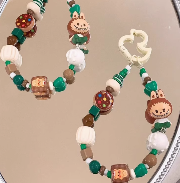 popmart DIY mobile phone chain