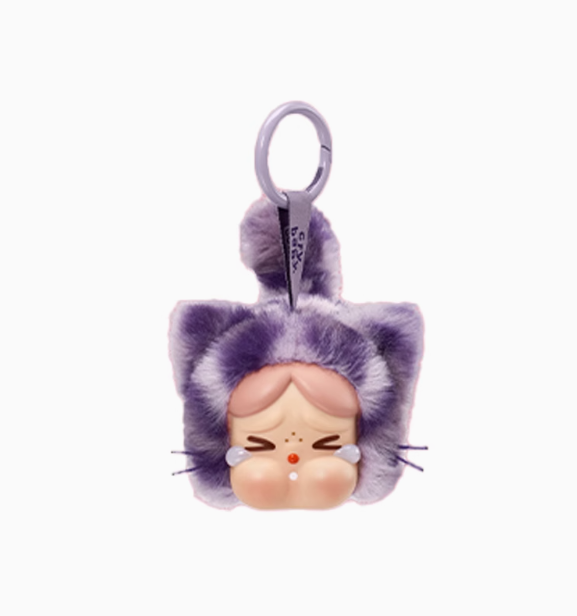 crybaby leopard cat bag pandent