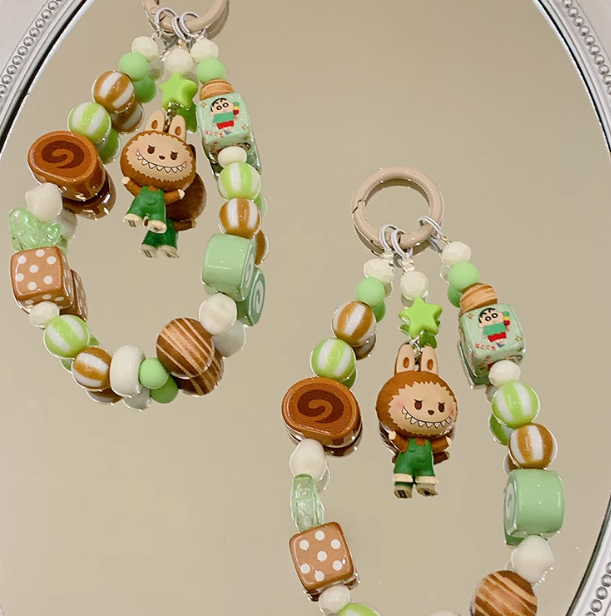 popmart DIY mobile phone chain