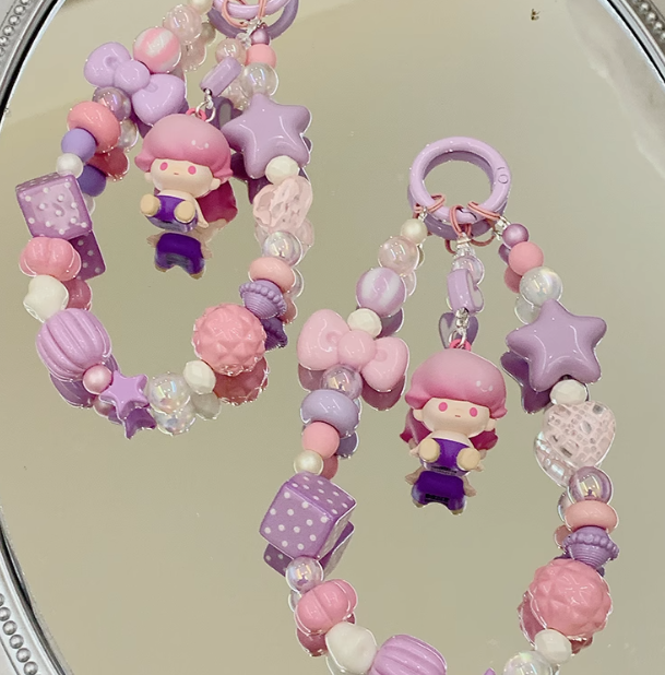 popmart DIY mobile phone chain