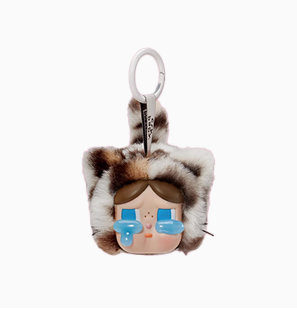 crybaby leopard cat bag pandent