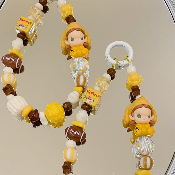 popmart DIY mobile phone chain