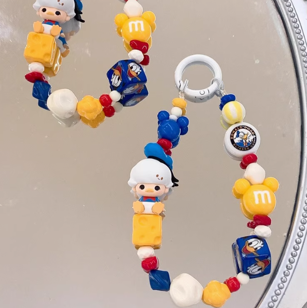 popmart DIY mobile phone chain