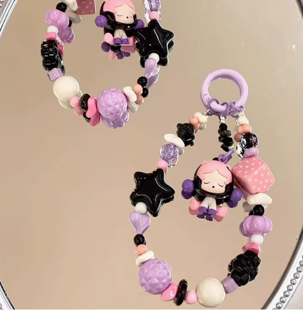 popmart DIY mobile phone chain