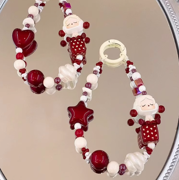 popmart DIY mobile phone chain