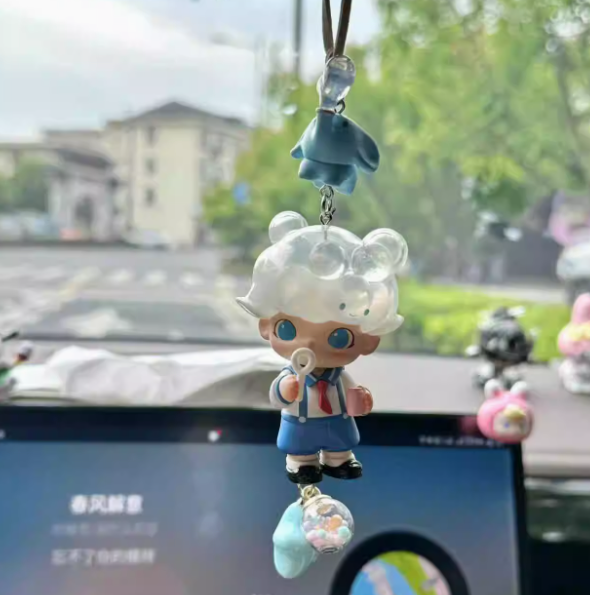 popmart dimoo car ornaments