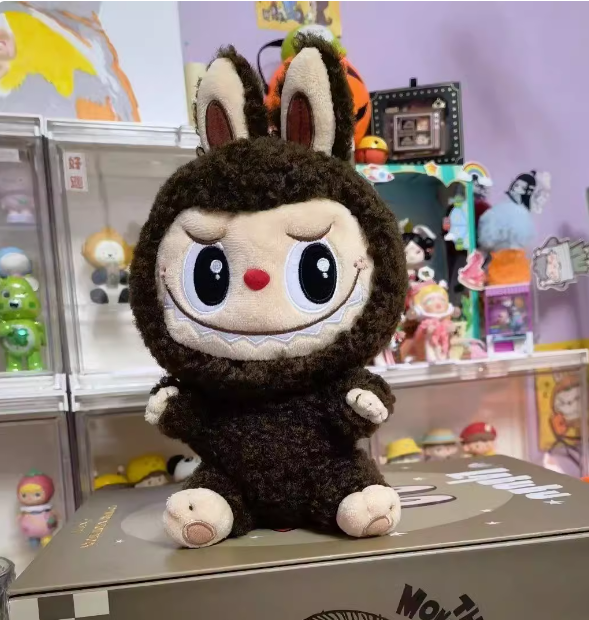 Labubu plush keychain