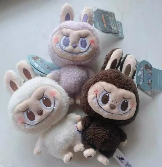 Labubu plush keychain